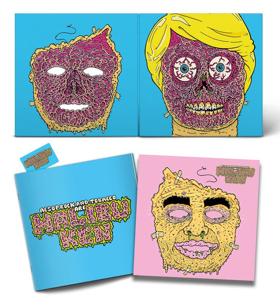 Aesop Rock And Tobacco Are Malibu Ken - Malibu Ken - New LP Record 2018 Rhymesayers Blue Vinyl & Download - Hip Hop - Shuga Records