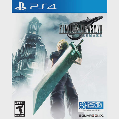 USED Final Fantasy VII Remake, Square Enix - PlayStation 4 Game PS4