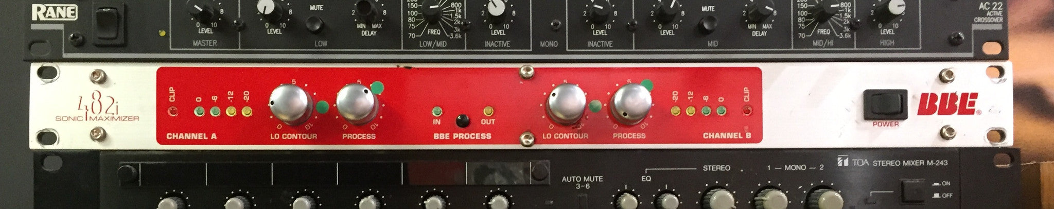 BBE 482i Sonic Maximizer 2 channels - Shuga Records
