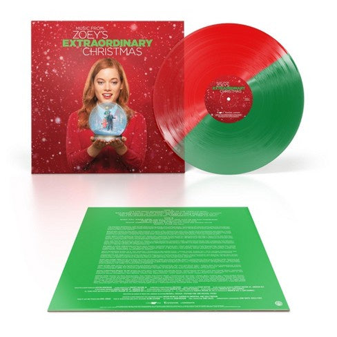 Various - Music From Zoey’s Extraordinary Christmas (Original Motion Picture Soundtrack) - New LP Record 2022 Lakeshore Red & Green Split Vinyl - Soundtrack