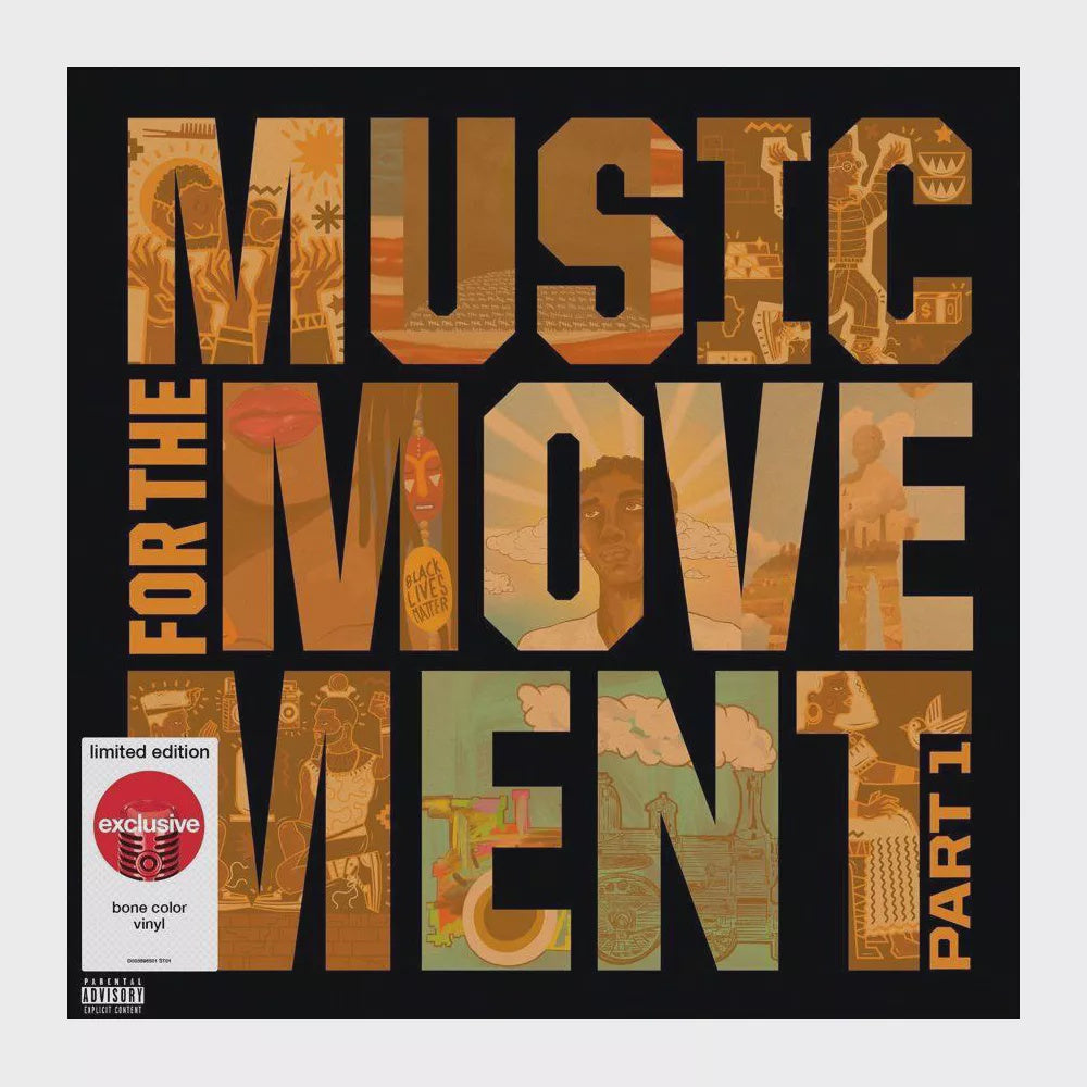 Various – Music For The Movement Part 1 - New LP Record 2022 Hollywood Targe Exclusive Bome White Vinyl - Soul / Funk / Jazz / Hip Hop