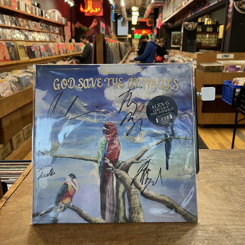 Signed Autographed - Alex G – God save the animals - New LP Record 2022 Domino Black Vinyl & Download - Indie Rock / Lo-Fi