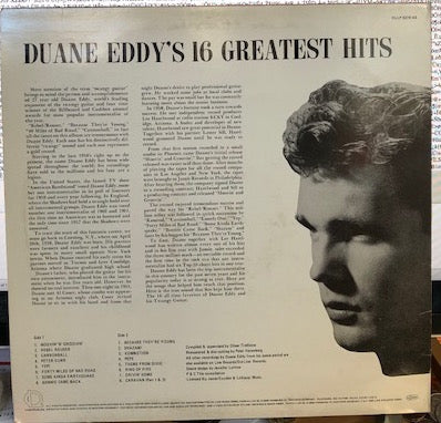 Duane Eddy – The Greatest Hits Of Duane Eddy - VG+ LP Record 1982 OutLine German Clear Pink Vinyl - Rock - Shuga Records