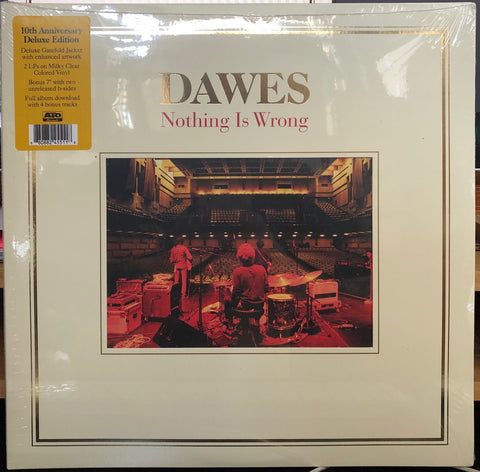 Dawes – Nothing Is Wrong (2011) - New 2 LP Record 2021 ATO USA Milky Clear Vinyl & 7" - Indie Rock / Folk Rock