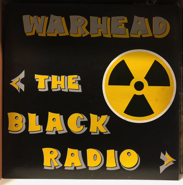 Warhead – The Black Radio - Mint- LP Record 1987 Warhead Italy Import Vinyl - Hardcore / Punk - Shuga Records