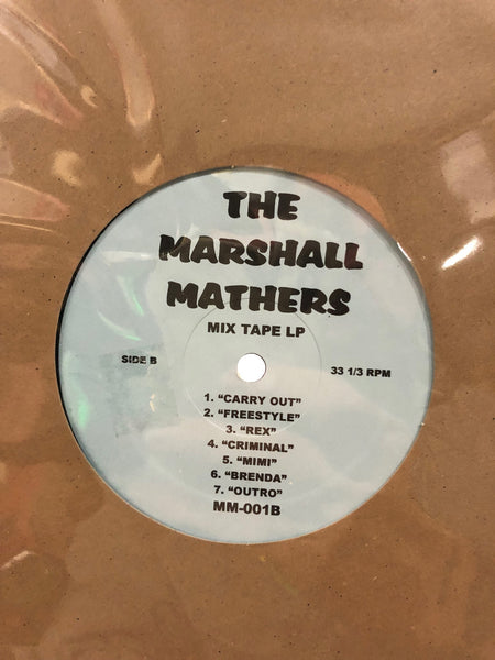Eminem – The Marshall Mathers Mix Tape LP - Mint- Record 2000 Unknown Label Vinyl - Hip Hop - Shuga Records