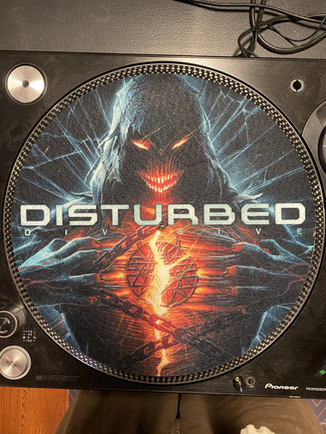 Disturbed - Divisive - New Limited Edition 2022 Slipmat Slip Mat