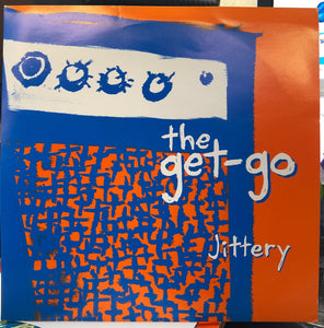 The Get-Go – Jittery - Mint- 7" Single Record 1997 Crunchy Record Stuff Blue Vinyl - Power Pop