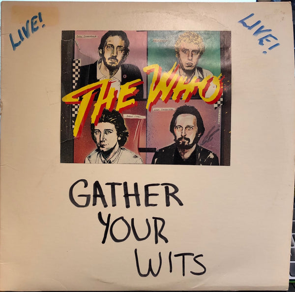 The Who – Gather Your Wits - VG+ 2 LP Record 1970s Verzyl USA Splatter Vinyl - Classic Rock - Shuga Records