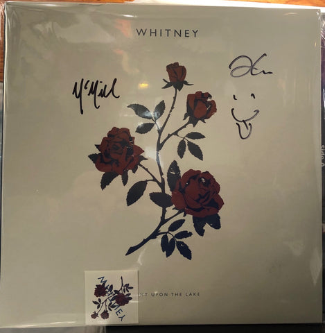 Whitney - Light Upon the Lake - New LP Record 2016 Secretly Canadian White Vinyl, Tattoo & Signed Autographed - Indie Rock