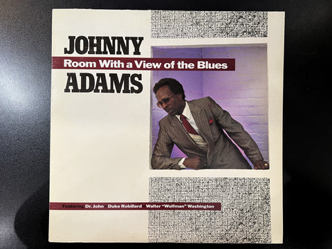 Johnny Adams – Room With A View Of The Blues - Mint- LP Record 1988 Rounder Vinyl - Louisiana Blues