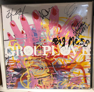 Autographed Signed By Band - Grouplove - Big Mess - New LP Record.