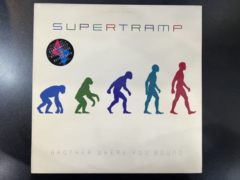 Supertramp – Brother Where You Bound - VG LP Record 1985 A&M USA Promo Vinyl - Pop Rock