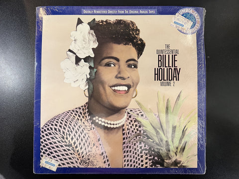 Billie Holiday – The Quintessential Billie Holiday Volume 2 - VG LP Record 1987 Columbia USA Vinyl - Jazz / Swing