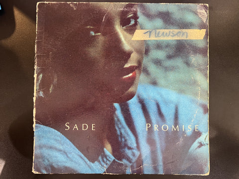 Sade – Promise - VG- LP Record 1985 Portrait USA Vinyl - Jazz-Funk / Soul