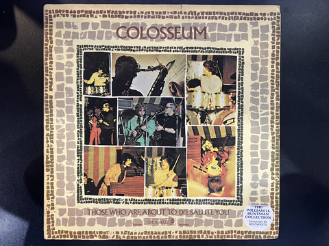 Colosseum – Those Who Are About To Die, Salute You - VG LP Record 1969 Dunhill USA Vinyl - Prog Rock