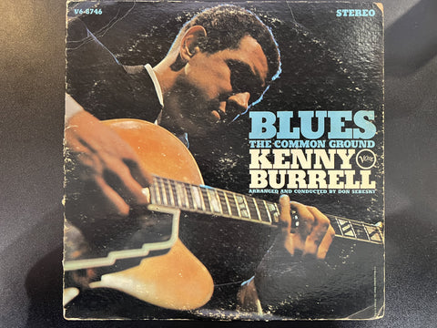 Kenny Burrell – Blues - The Common Ground - VG- LP Record 1968 Verve USA Vinyl - Bop / Jazz-Funk