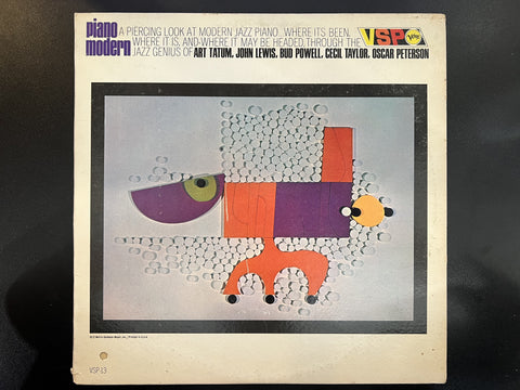 Various – Piano Modern - VG LP Record 1966 VSP USA Vinyl - Bop