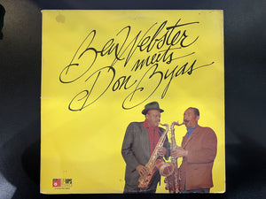 Ben Webster, Don Byas – Ben Webster Meets Don Byas - VG+ LP Record 1973 MPS USA Vinyl - Bop