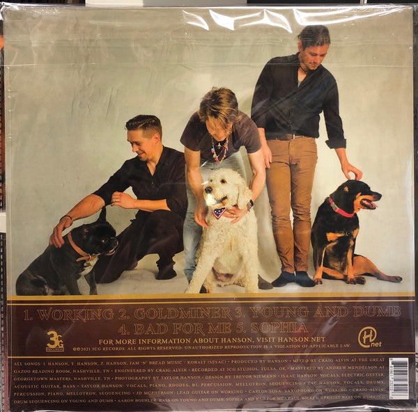 Hanson – Animal Instincts - New EP Record 2021 Membership Exclusive 3CG Marble swirl Vinyl - Pop Rock - Shuga Records