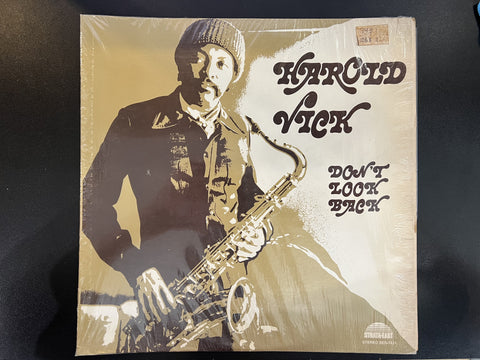 Harold Vick – Don't Look Back - VG+ LP Record 1974 Strata-East USA Vinyl - Modal / Hard Bop
