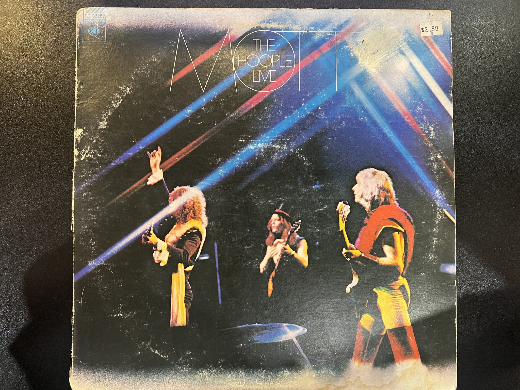 Mott The Hoople – Mott The Hoople Live - VG+ LP Record 1974 Columbia USA Vinyl - Rock / Glam
