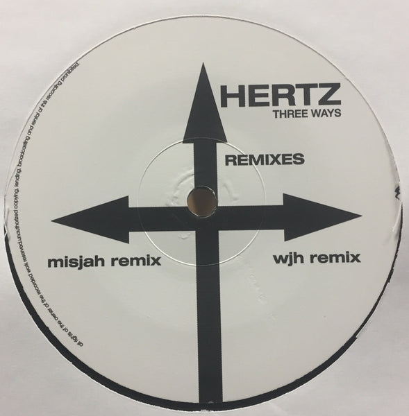 Hertz ‎– Three Ways Remixes - New 12" Single 2007 ELP Medien & Verlags GmbH Germany Vinyl - Techno