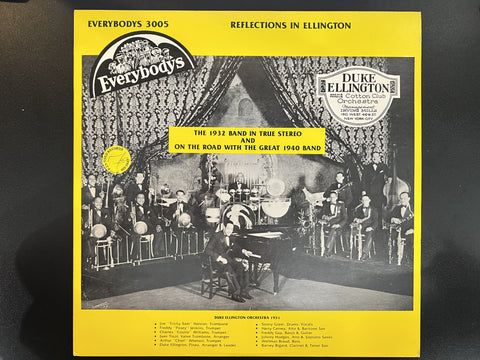 Duke Ellington And His Famous Cotton Club Orchestra – Reflections In Ellington - Mint- LP Record 1985 Everybodys USA Vinyl - Big Band / Swing