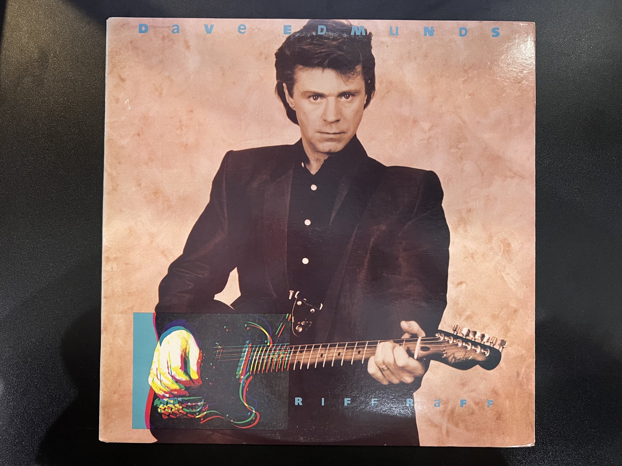 Dave Edmunds – Riff Raff - Mint- LP Record 1984 Columbia USA Vinyl - Pop Rock - Shuga Records