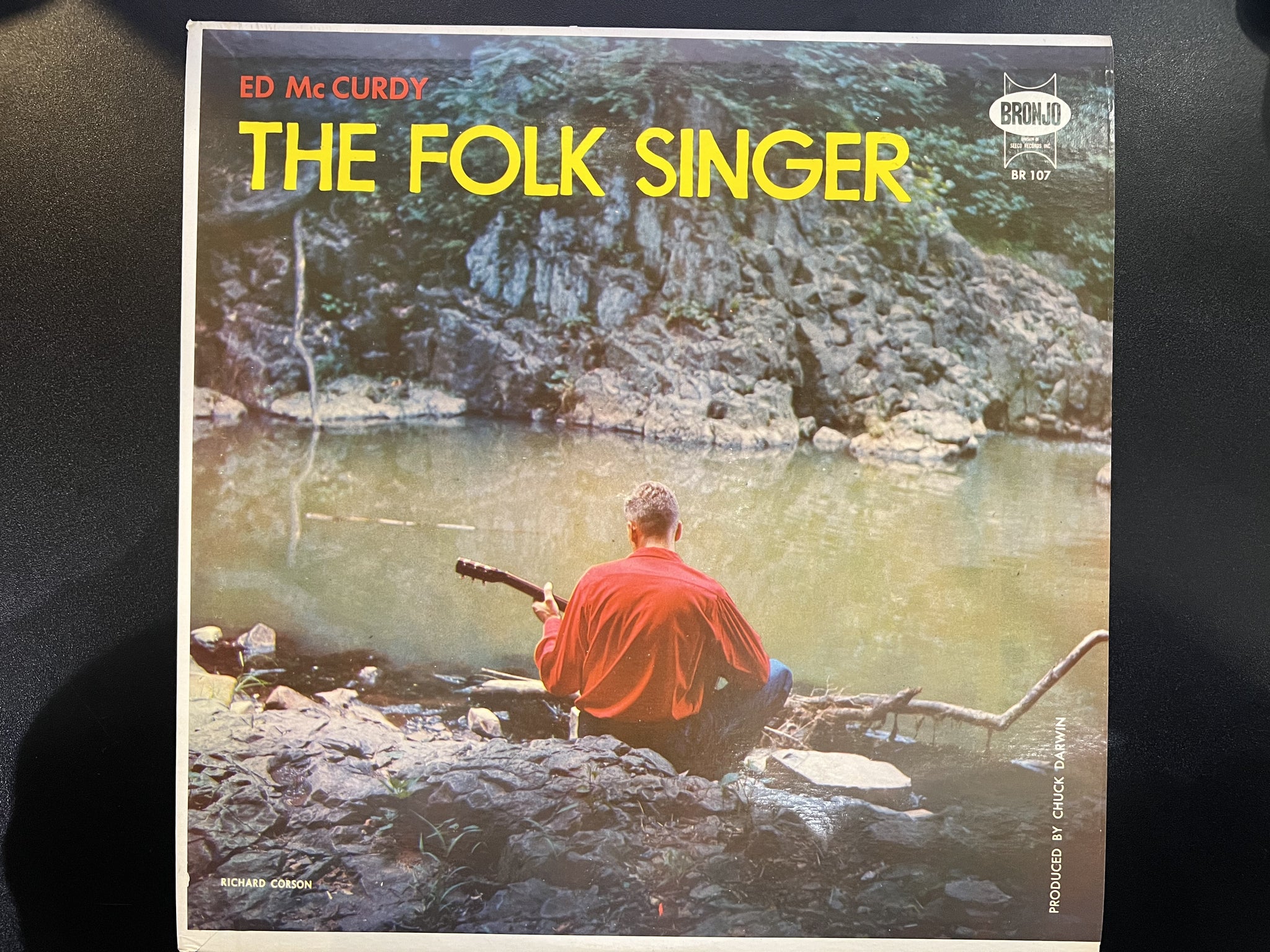 Ed McCurdy – The Folk Singer - Mint- LP Record Bronjo USA Vinyl - Folk ...