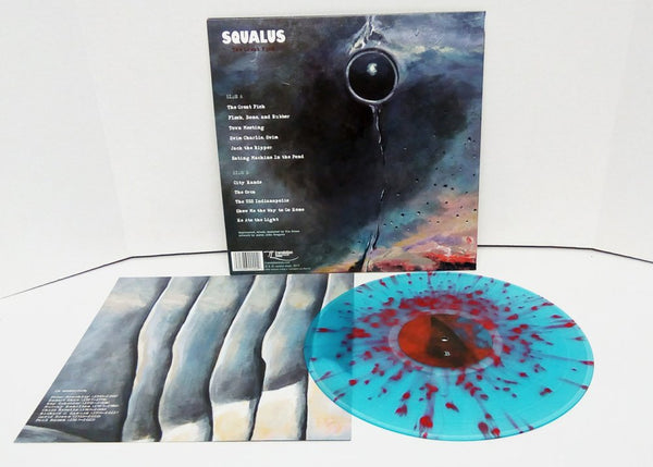 Squalus - The Great Fish... - New Vinyl 2017 Translation Loss Records Pressing on 'Blood in The Water Splatter' Vinyl with Download (Limited to 300!) - Sludge / Doom Metal - Shuga Records