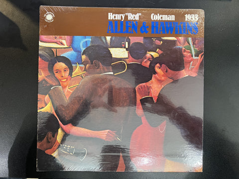Henry "Red" Allen & Coleman Hawkins – 1933 - Mint Sealed LP Record 1980 Smithsonian Collection USA Vinyl - Jazz / Swing