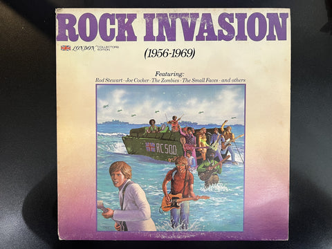 Various – Rock Invasion (1956-1969) - VG LP Record 1978 London USA Vinyl - Pop Rock / Psychedelic Rock / Skiffle / Blues Rock