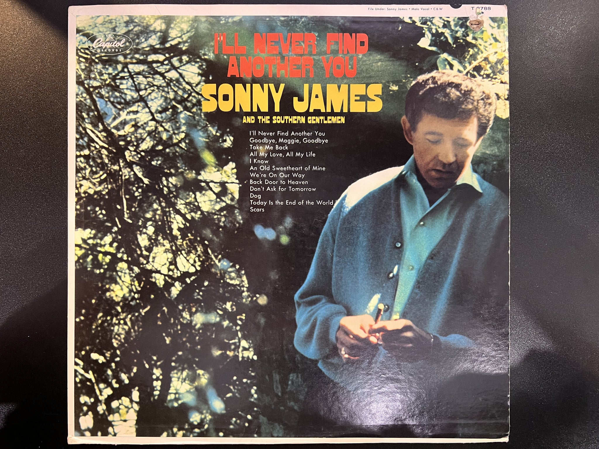 Sonny James And The Southern Gentlemen – I'll Never Find Another You - VG+ LP Record 1967 Capitol USA Vinyl - Country - Shuga Records