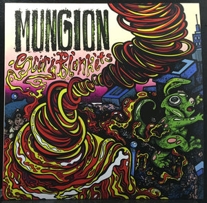 Mungion - Scary Blankets - Mint- LP Record 2016 Shuga Records Polar Ice Melt Translucent Blue Swirl Vinyl - Chicago Progressive Rock / Psychedelic Rock / Jam