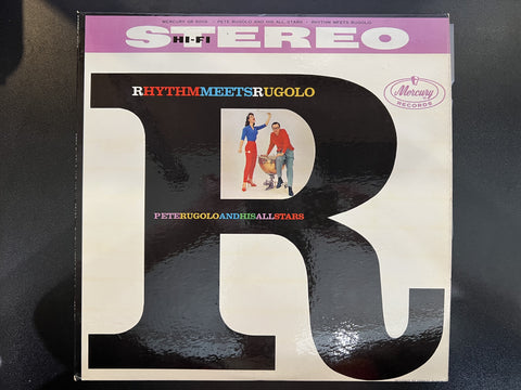 Pete Rugolo And His All Stars – Rhythm Meets Rugolo - Mint- LP Record 1959 Mercury USA Vinyl - Jazz / Space-Age