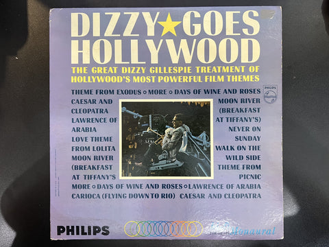 Dizzy Gillespie – Dizzy Goes Hollywood - VG LP Record 1964 Philips USA Promo Vinyl - Bop / Easy Listening / Afro-Cuban Jazz