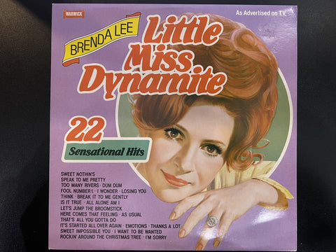 Brenda Lee – Little Miss Dynamite - Mint- LP Record 1980 Warwick USA Vinyl - Pop / Vocal