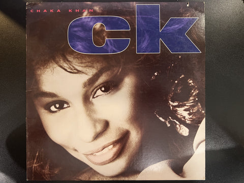 Chaka Khan – CK - VG LP Record 1988 Warner USA Vinyl - Contemporary R&B / Vocal / Funk
