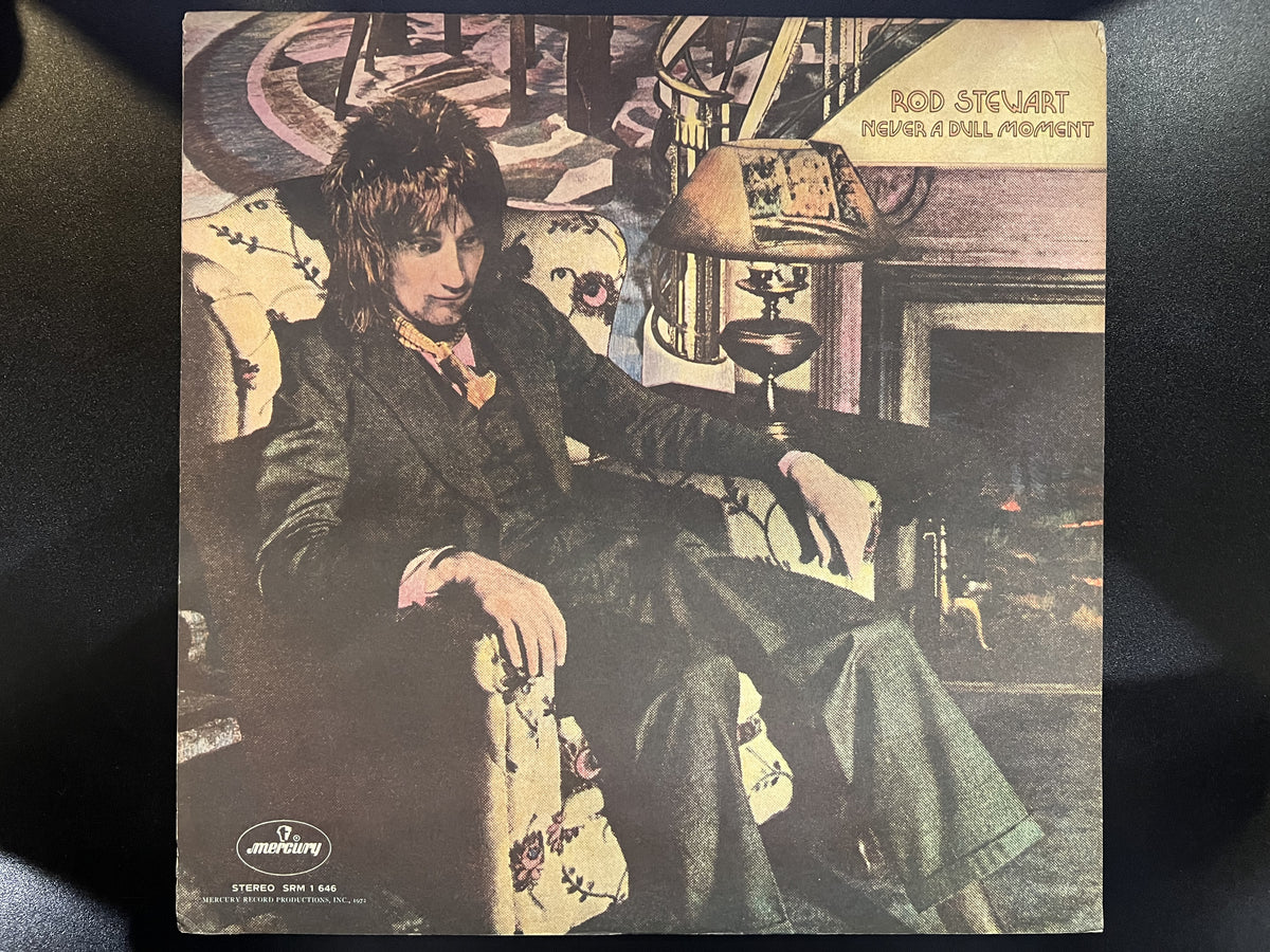 Rod Stewart – Never A Dull Moment - VG LP Record 1972 Mercury USA Viny