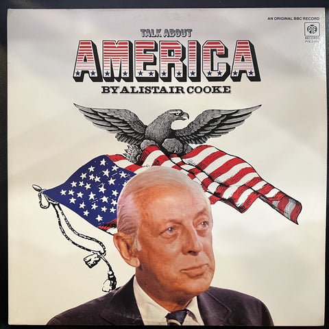 Alistair Cooke – Talk About America - VG+ 2 LP Record 1974 Pye USA Vinyl - Spoken Word