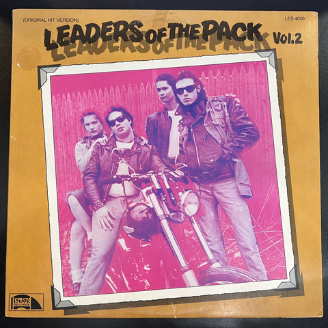 Various – Leaders Of The Pack Vol. 1 - Mint- LP Record 1983 Laurie USA Vinyl - Rock & Roll