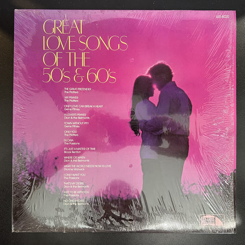 Various – Great Love Songs Of The 50's & 60's - VG+ LP Record 1979 Laurie USA Vinyl - Rock & Roll / Rhythm & Blues / Vocal / Classic Rock