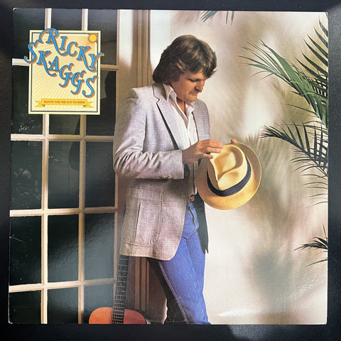 Ricky Skaggs – Waitin' For The Sun To Shine - VG+ LP Record 1981 Epic USA Vinyl - Country / Bluegrass