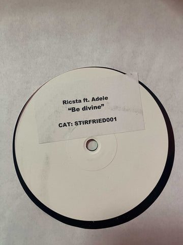 Ricsta Feat. Adele – Be Divine - New 12" Single Record 2006 Stirfried Trax UK Vinyl - House / Breaks / Tech House
