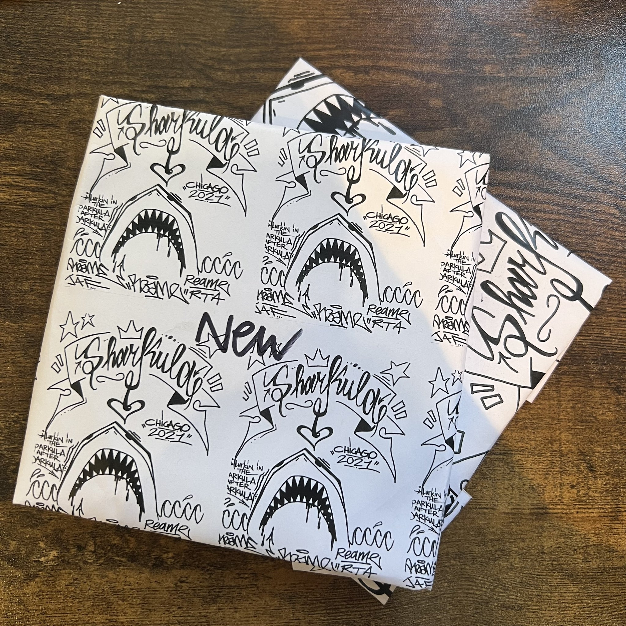 Sharkula - New Untitled Mixtape - New CD 2022 Self-Released Hand-labled Graphitti Sleeve - - Shuga Records