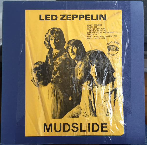 Led Zeppelin ‎– Mudslide - VG+ Stereo 1970 USA TMOQ Trade Mark Of Quality Translucent Purple Splatter Vinyl - Rock - Shuga Records