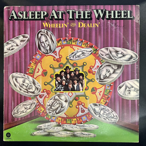 Asleep At The Wheel – Wheelin' And Dealin' - VG LP Record 1976 Capitol USA Vinyl - Country / Swing