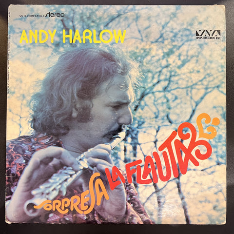 Andy Harlow – Sorpresa La Flauta - VG- LP Record 1972 Vaya USA Vinyl - Cha-Cha / Guaguancó / Son / Bolero / Salsa