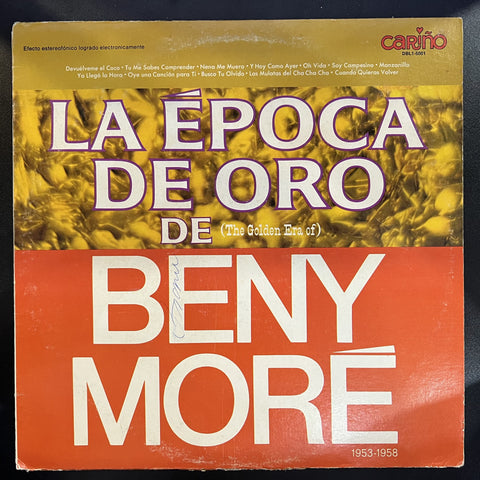 Beny Moré – La Época De Oro - VG LP Record 1968 Cariño USA Vinyl - Cha-Cha